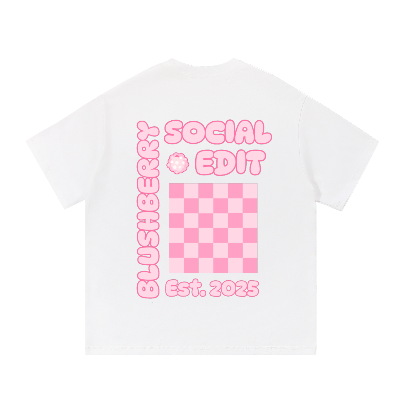blushberry tee,social edit,cotton tee