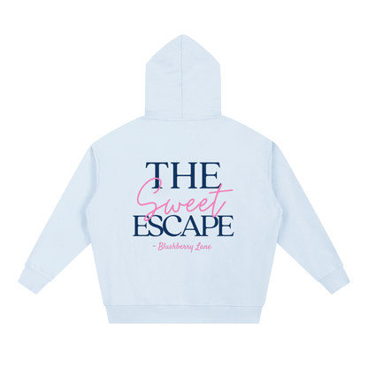 blushberry,oversized,hoodie,preppy,pink,navy
