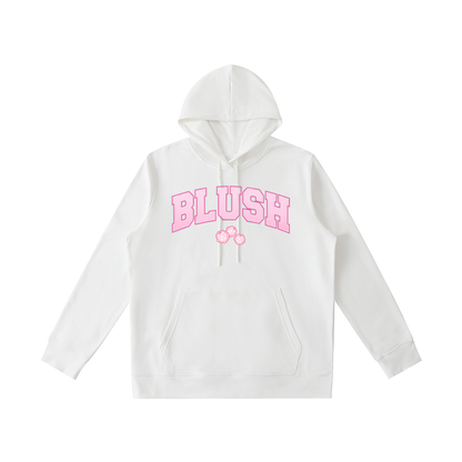 preppy hoodie,varsity design,blushberry lane,comfort