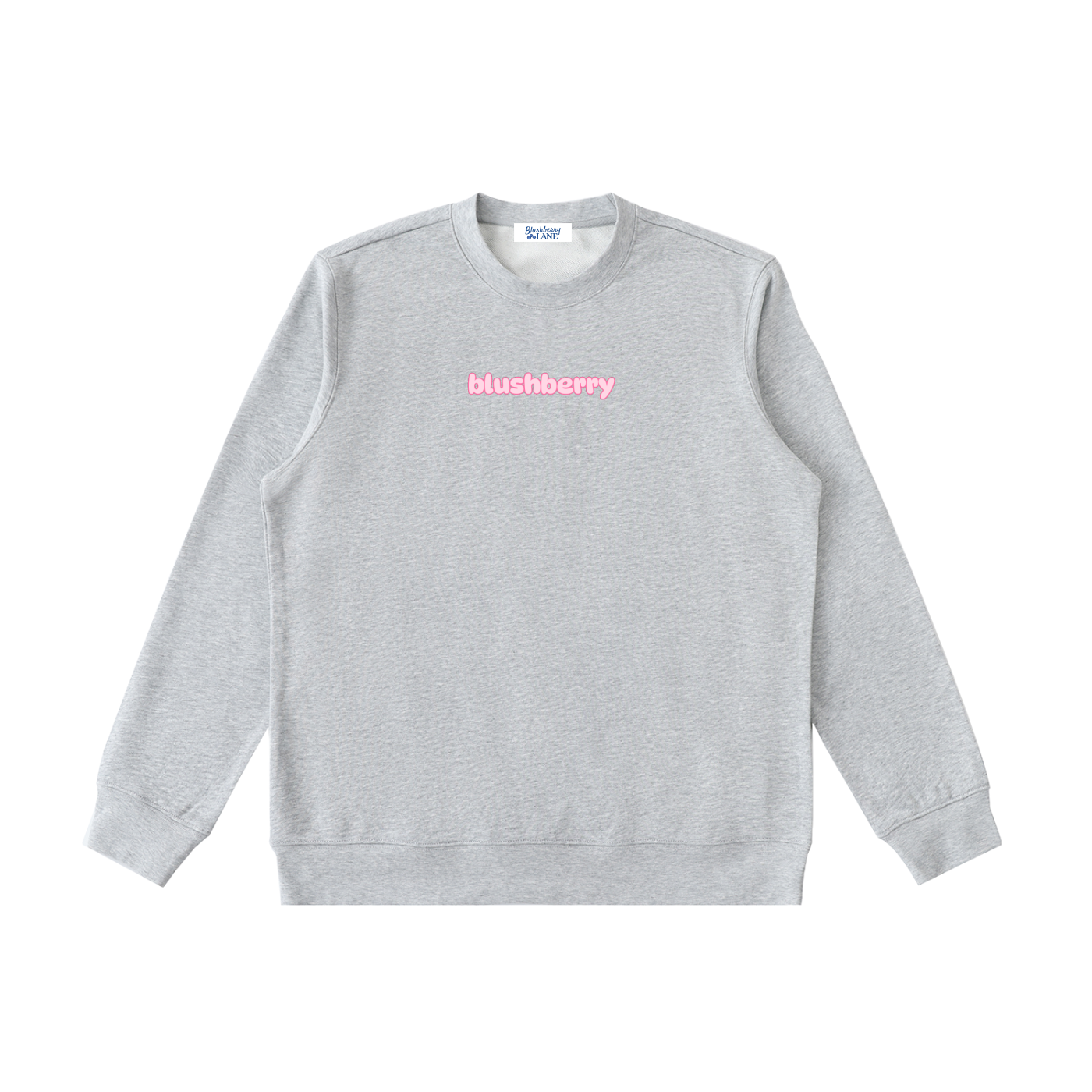 pink crewneck,blushberry,preppy crew,social edit