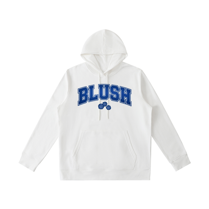 preppy hoodie,varsity design,blushberry lane,comfort