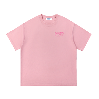 blushberry lane ,cotton tee,preppy design,inspiration tee