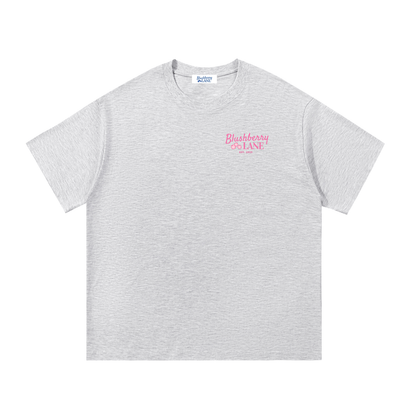 blushberry lane ,cotton tee,preppy design,inspiration tee
