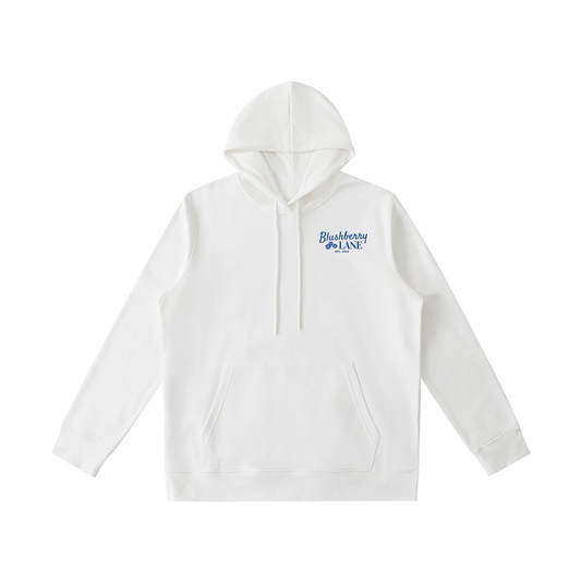 preppy hoodie,blushberry lane,inspirational design,blue hoodie