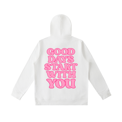 preppy hoodie,blushberry lane,pink hoodie,inspirational design
