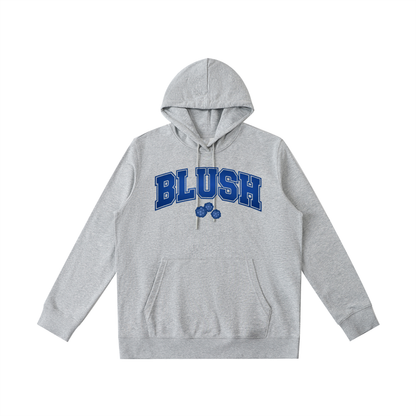 preppy hoodie,varsity design,blushberry lane,comfort