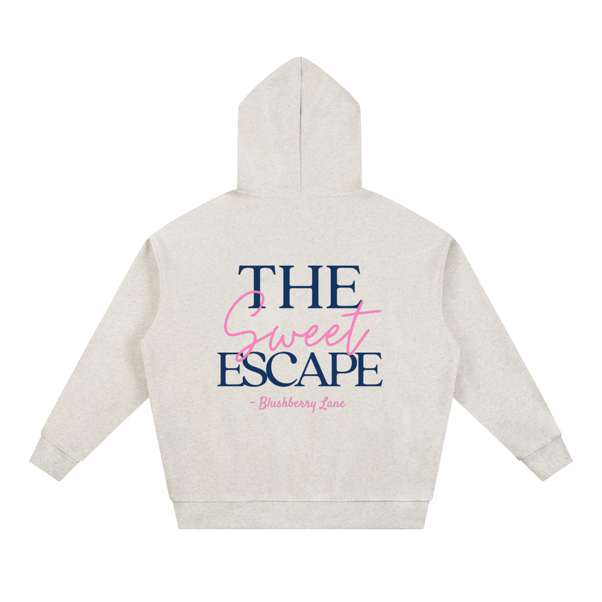 blushberry,oversized,hoodie,preppy,pink,navy