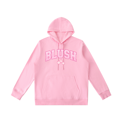 preppy hoodie,varsity design,blushberry lane,comfort