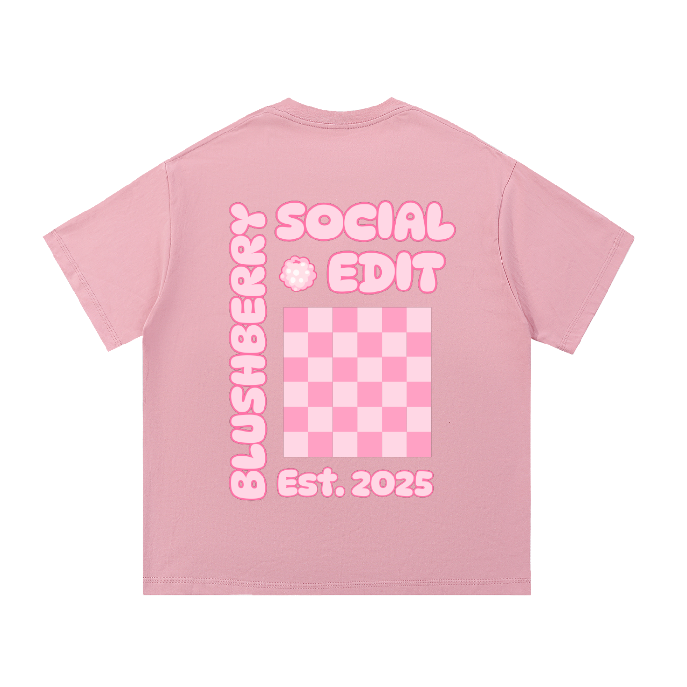 blushberry tee,social edit,cotton tee